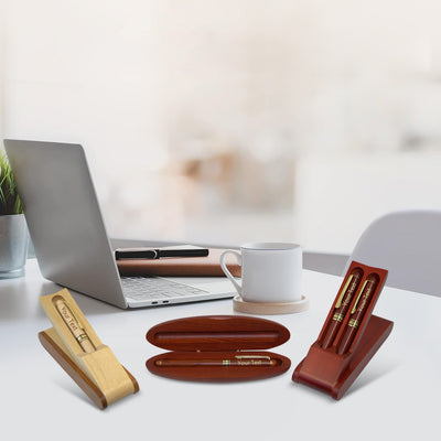 Personalized Wooden Pen 3 Different Colors