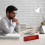 Desk Name Plate with Custom Engraving