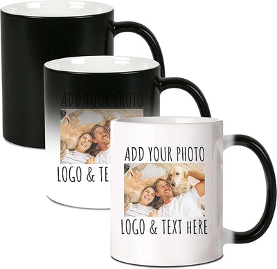 Custom Magic Photo Mug, Customized Magic Mugs